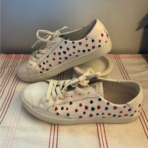 Soludos White Leather Shoes